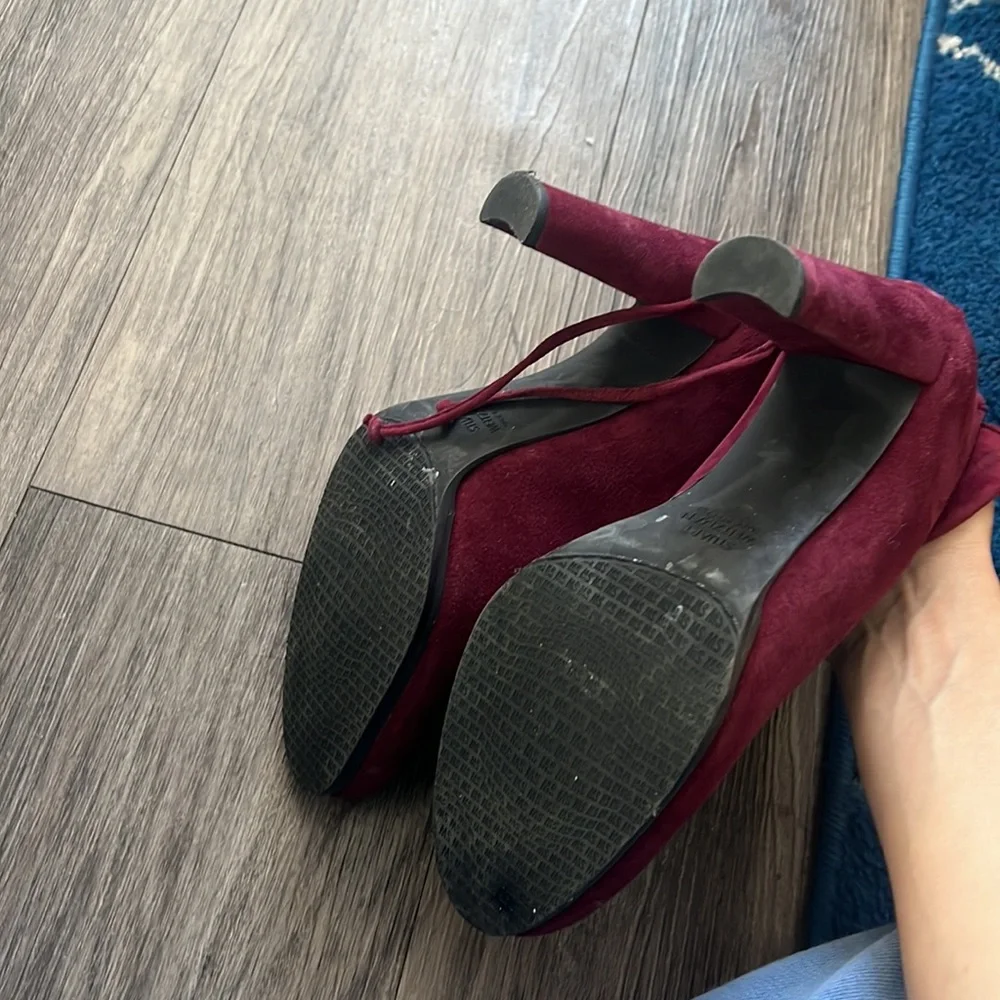 Stuart Weitzman Suede Booties - Picture 10 of 13